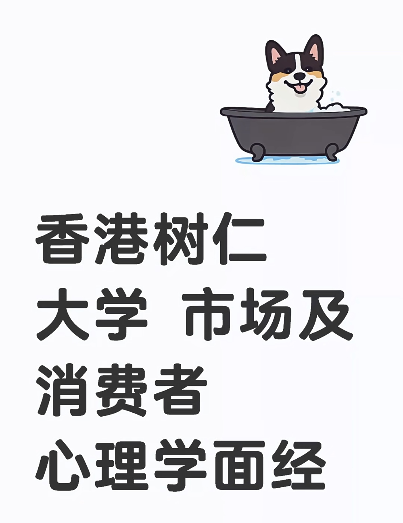 香港树仁大学 市场及消费者心理学面经